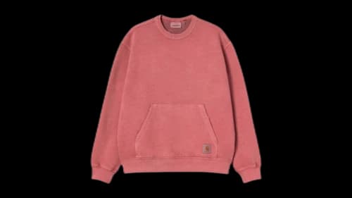 Carhartt WIP Logo Sweatshirt Red