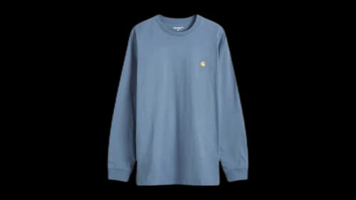 Carhartt WIP Long Sleeve Chase T-shirt Positano/Gold