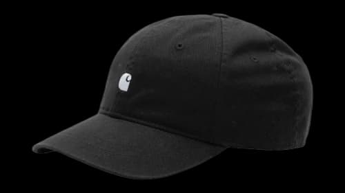Carhartt WIP Madison Logo Cap Black/White