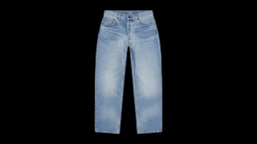 Carhartt WIP Newel Relaxed Tapered Jeans Blue Light Used Wash