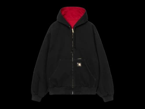Carhartt WIP OG Active 50th Anniversary Edition Canvas Jacket Black/USA Red