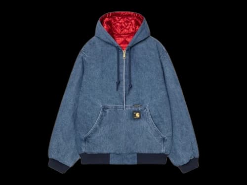 Carhartt WIP OG Active 50th Anniversary Edition Denim Jacket Blue/USA Red