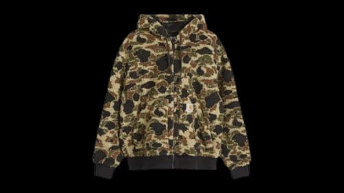Carhartt WIP OG Active Liner Jacket Green Duck Camo Jacquard