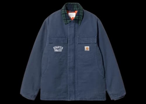 Carhartt WIP Quartersnacks OG Arctic Coat Blue