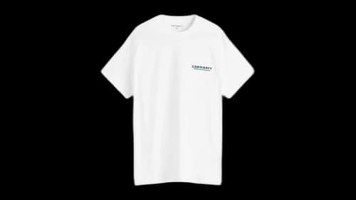 Carhartt WIP Runaway T-shirt White/Malachite