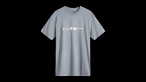 Carhartt WIP Script T-shirt Dove Grey/Wax