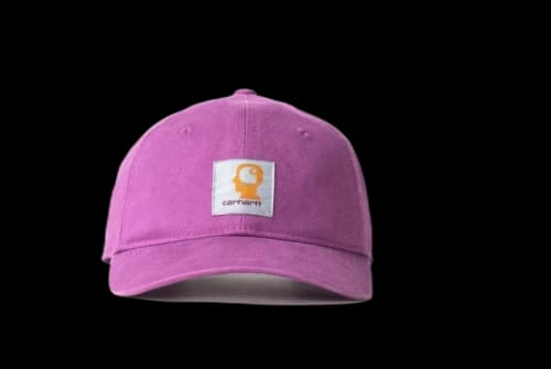 Carhartt WIP x Brain Dead Logo Cap Purple