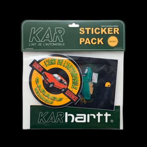 Carhartt Karhartt L'art de l'automobile Sticker Bag Multicolor