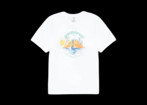 Casablanca Oasis Logo T-shirt White