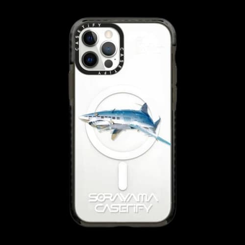 CASETiFY x Sorayama Mega Shark Mega Safe iPhone Case Mirror