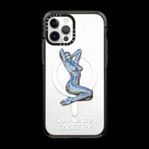 CASETiFY x Sorayama Sext Robot 1 Mega Safe iPhone Case Mirror