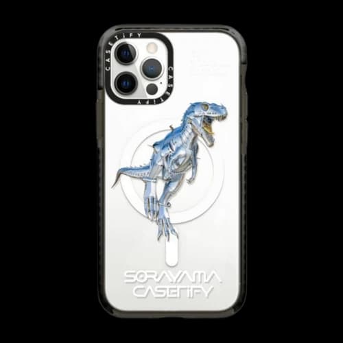 CASETiFY x Sorayama T-Rex Mega Safe iPhone Case Mirror