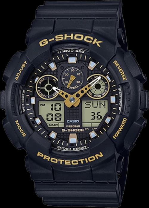 Casio G-Shock Analog-Digital GA100GBX-1A9