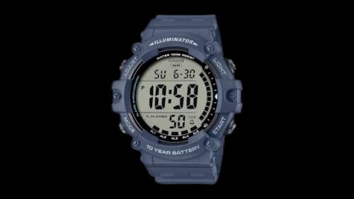 Casio Men’s Digital Sport Watch With Blue Strap AE-1500WH-2AV-EW