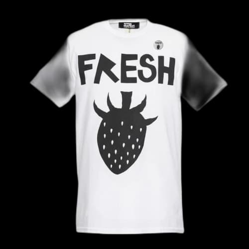 Comme des Garçons CDG Black Market x Brett Westfall S/S T-Shirt White