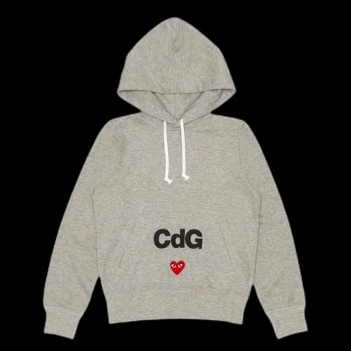 Comme des Garçons CDG Play Hoodie Topgray