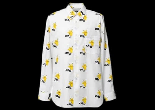 Comme des Garçons CDG x Pokemon Pikachu Allover Shirt White