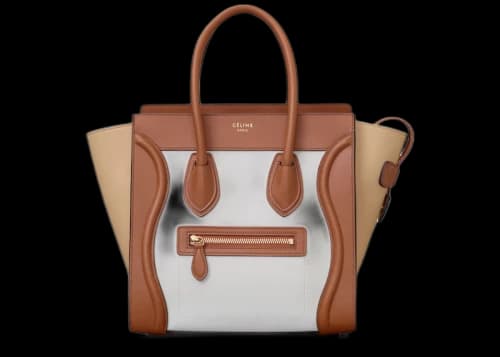 Celine Luggage Multicolor Micro Tan/Sand
