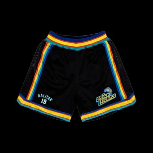 Chalk Line MTV Bricklayers X Aaliyah Venice Shorts Black