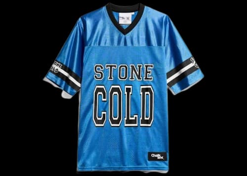 Chalk Line Stone Cold Rattlesnake Football Jersey Blue/Blue
