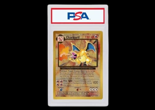 Charizard 2021 Pokémon TCG Celebrations Ultra-Premium Collection Gold Metal #4 (PSA or BGS Graded)