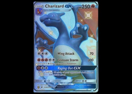 Charizard GX Full Art 2019 Pokémon TCG Sun & Moon Hidden Fates #SV49 (Ungraded)