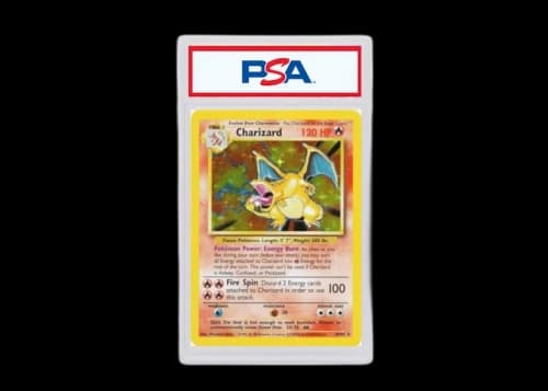 Charizard-Holo 1999 Pokémon Base Set Shadow #4/102 (PSA or BGS Graded)