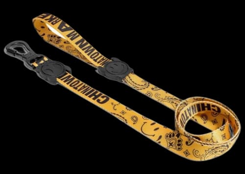 Chinatown Market Zee.Dog x Smiley Leash Paisley Yellow