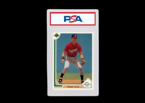 Chipper Jones 1991 Upper Deck Rookie #55 (PSA or BGS Graded)