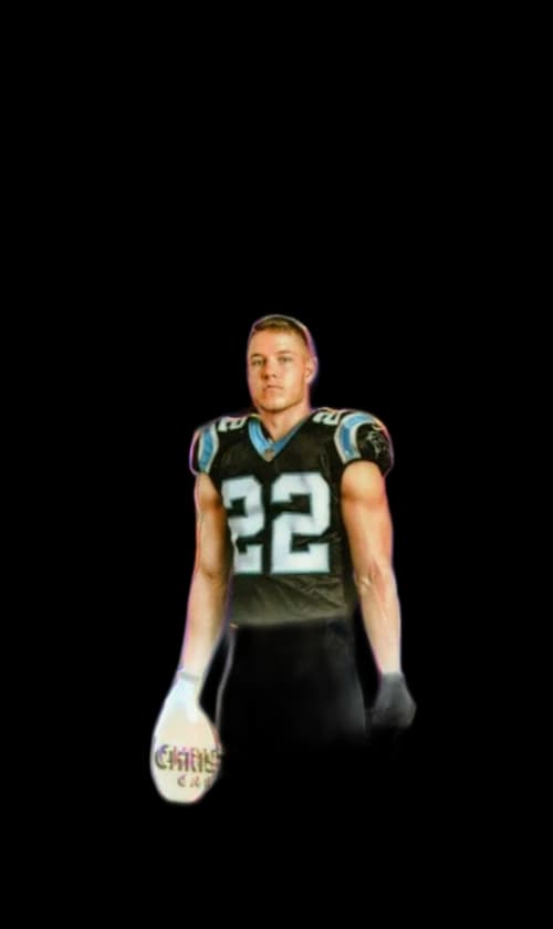 Christian McCaffrey 2017 Panini Donruss Optic Rookie Holo #168 (PSA or BGS Graded)