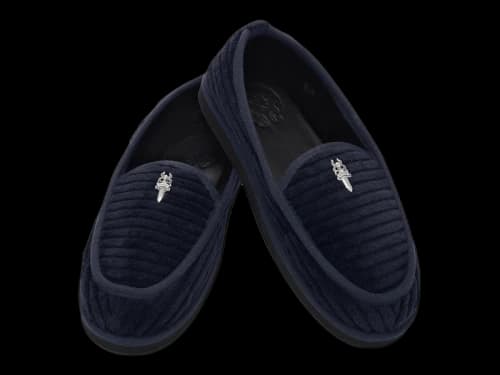 Chrome Hearts Dagger Slippers Navy