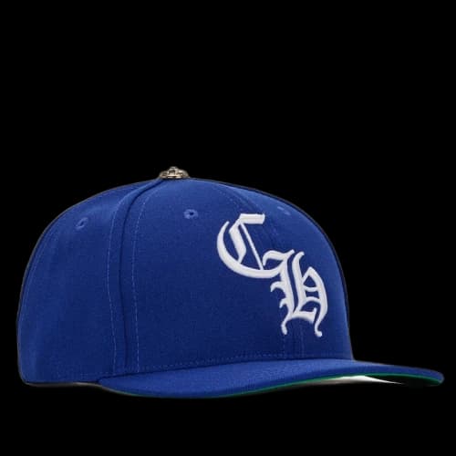 Chrome Hearts LA Exclusive Baseball Wool Cap Royal Blue