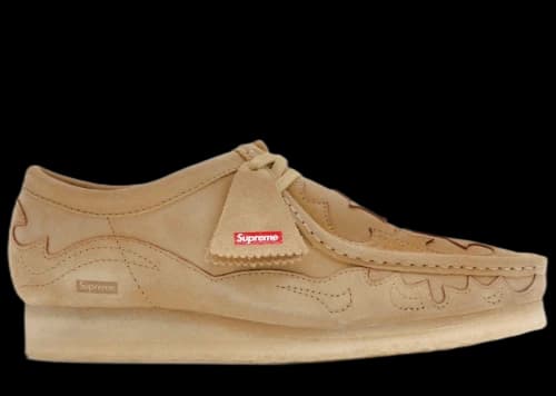Clarks Originals Wallabee Boots Supreme Western Cut Out Tan