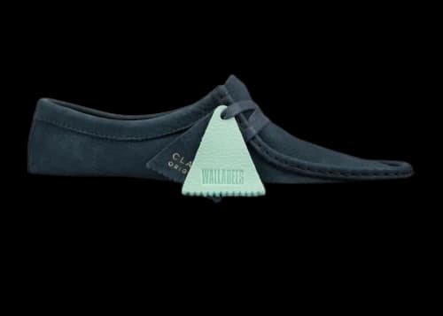 Clarks Wallabee Cup Blue Nubuck (Women's)