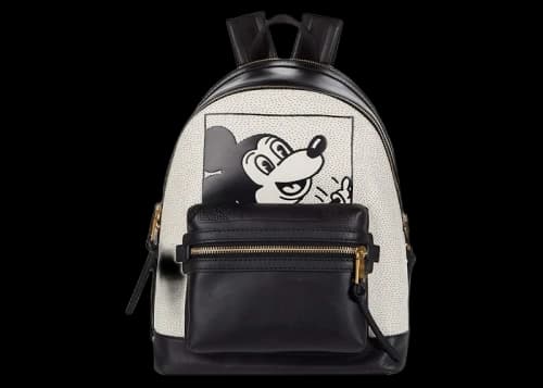 Coach x Disney Mickey Mouse ACVADEMY Backpack Large Ivory