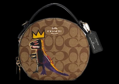 Coach x Jean Michel Basquiat Canteen Crossbody Bag Brown
