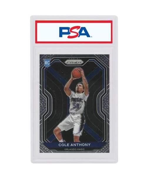 Cole Anthony 2020 Panini Prizm Rookie #292 (PSA or BGS Graded)