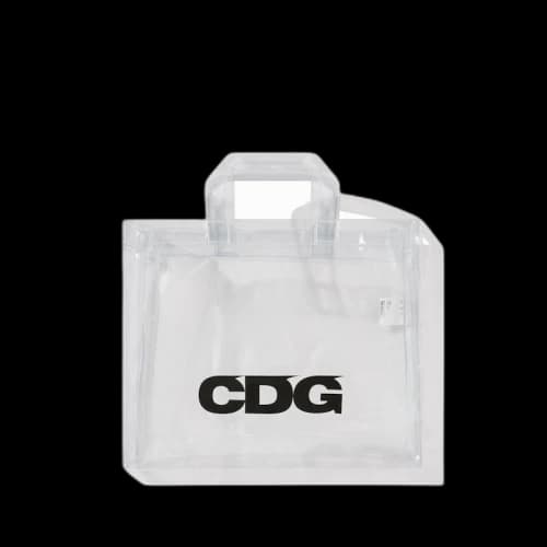 Comme des Garcons CDG Transparent Tote Bag Clear