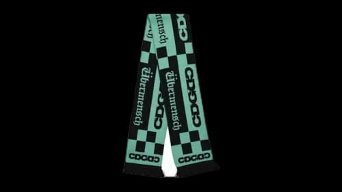 Comme des Garcons G-DRAGON Ubermensch Check Football Scarf Green/Black