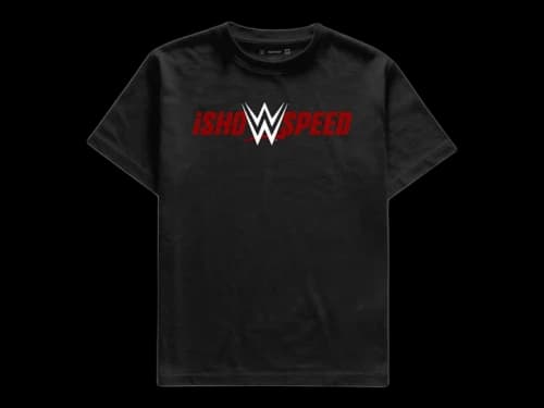 Complex WWE x IShowSpeed x Fanatics Wrestlemania S/S T-shirt Black
