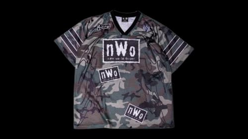 Complex x WWE NWO Mesh Football Jersey Camouflage