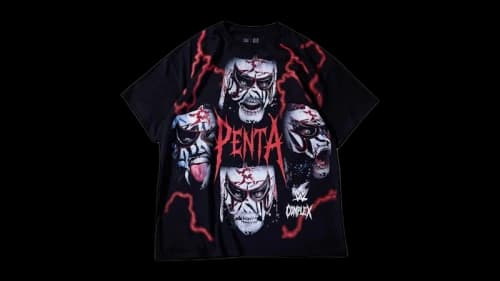 Complex x WWE Penta World Tee Black