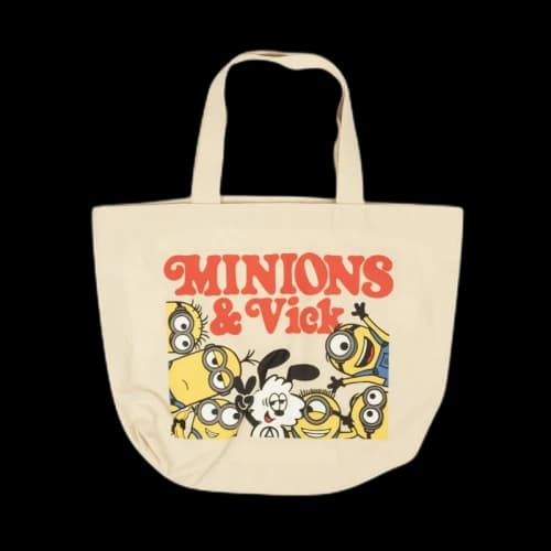 Complexcon x Verdy Vick and MINIONS Tote Off White/Red
