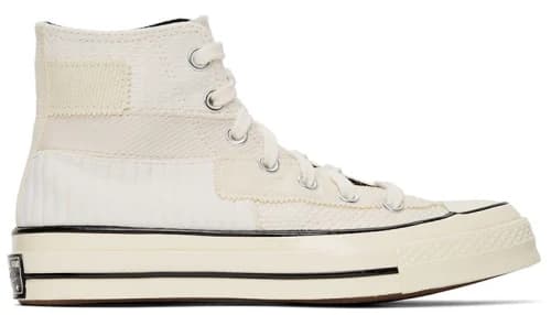 Converse Chuck Taylor All Star 70 Hi Patchwork Antique White