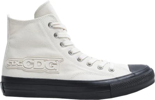 Converse Chuck Taylor All Star Hi Comme des Garcons White