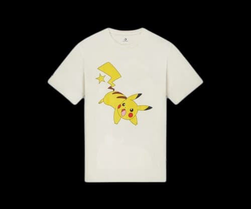 Converse x Pokemon Pikachu T-Shirt White