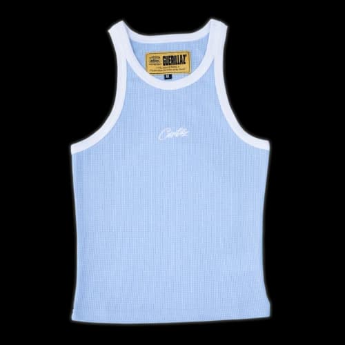 Corteiz Allstarz Contrast Tank Top (Women's) Baby Blue