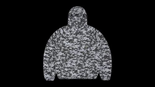 Corteiz Guerillaz Ripstop Jacket Reflective Camo