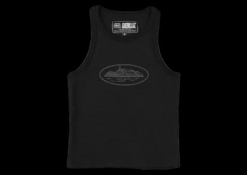 Corteiz Womens Tank Tank Top Triple Black