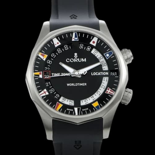 Corum Admiral Legend 47 Worldtimer A637/02744 - 637.101.04/F371 AN02